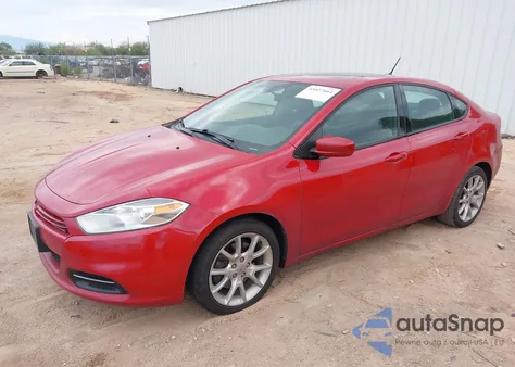2013 Dodge Dart Sxt from USA, damaged, VIN 1C3CDFBH7DD151363